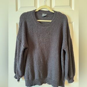 ARULA Charcoal Textured Sweater
